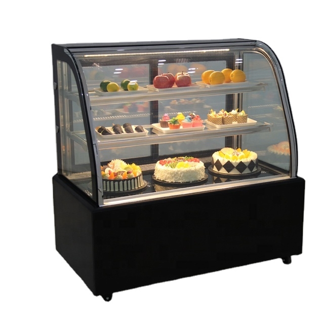 Bakery Showcase Cake Display Small Hot Pie Display Countertop