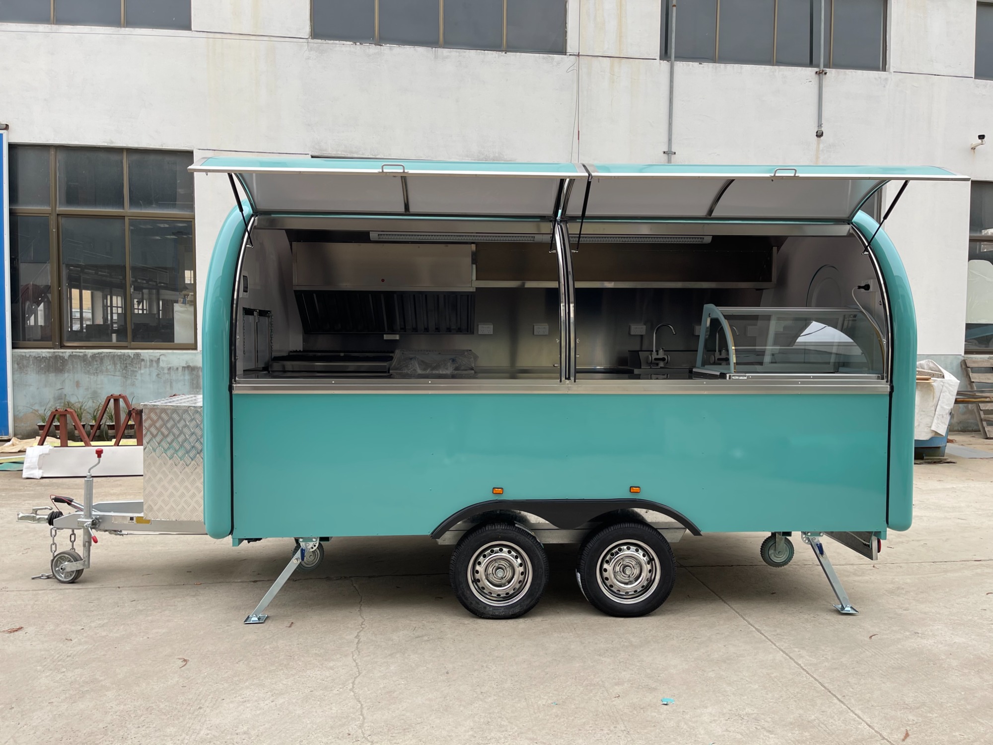 CustomizedMobile Food Trailer Concession Truck Catering Trailer