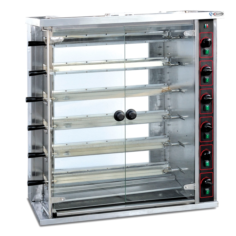Gas chicken rotisseries for sale/ gas chicken rotisserie machine