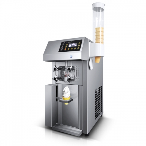 erzoda automatic single head ice cream machine maker Vending Machines