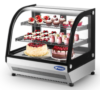 Mini table top cake showcase cooler chiller cake showcase chiller CF-TSG01