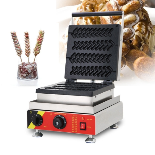 commercial snack waffles on stick maker electric lolly waffle machine for sale NP-491