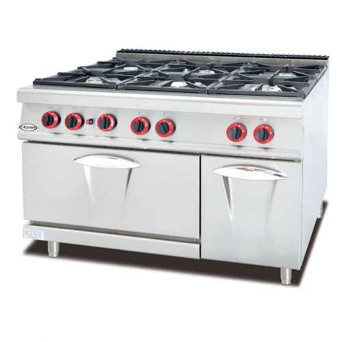 6-burner Gas Stove and Oven GH-797A